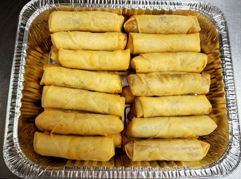 (Half Tray) Vegetable Spring Rolls