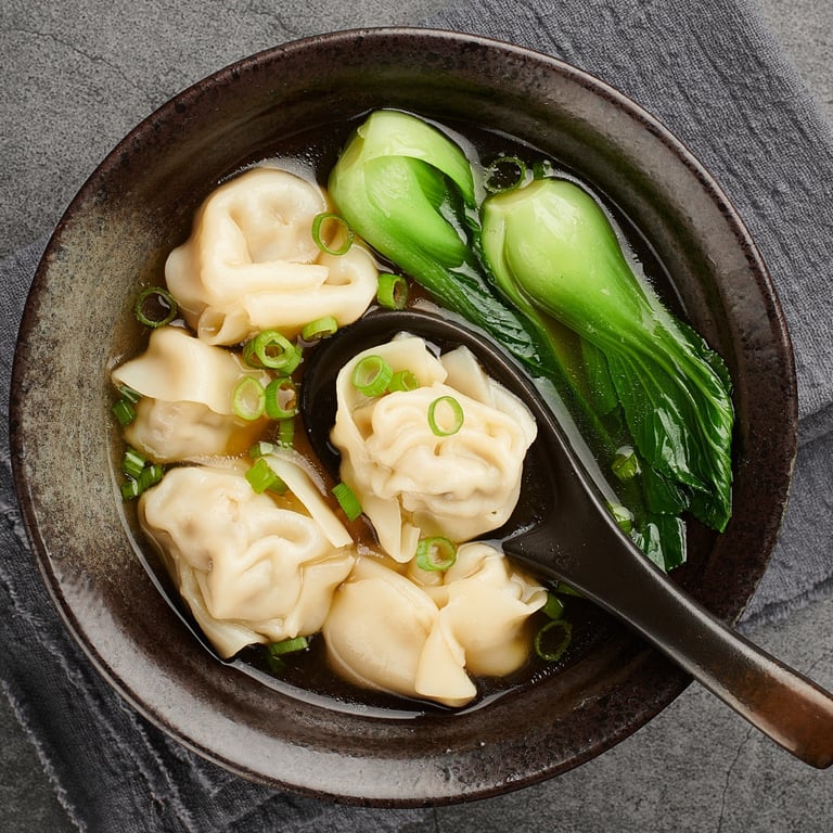 J3. 云吞汤 Wonton Soup