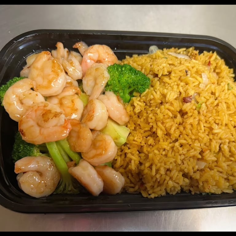 铁板虾 <br> Teriyaki Shrimp