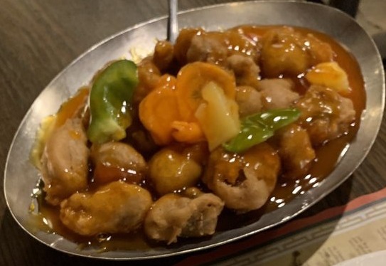 Sweet and Sour Chicken
China Star Palace - Westland