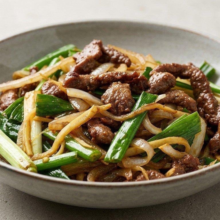 Beef w. Ginger & Scallion 姜葱牛