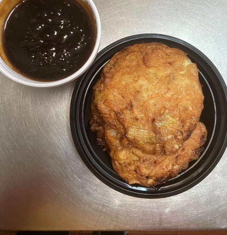 92. Roast Pork Egg Foo Young