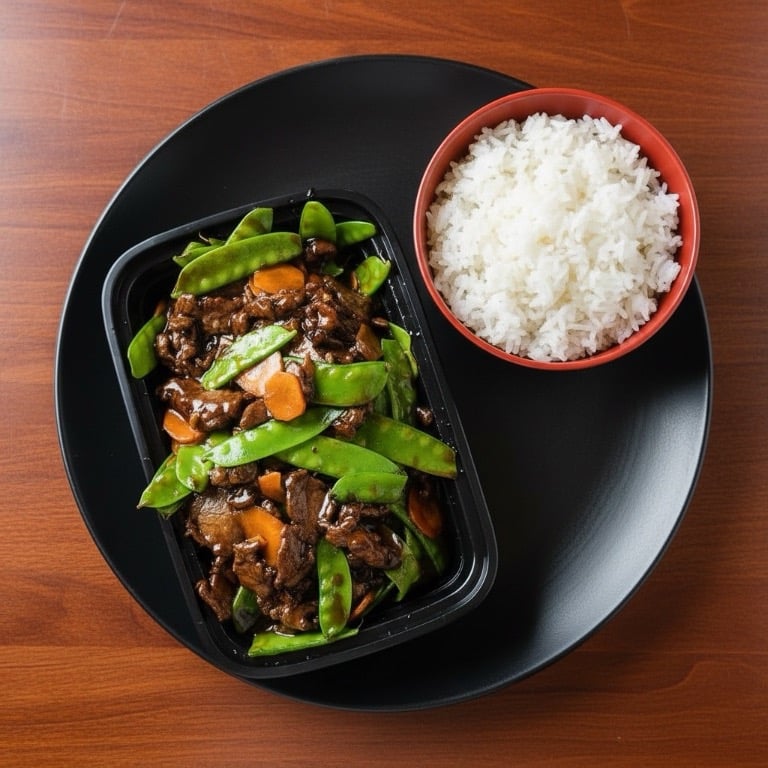 68. Beef w. Snow Peas