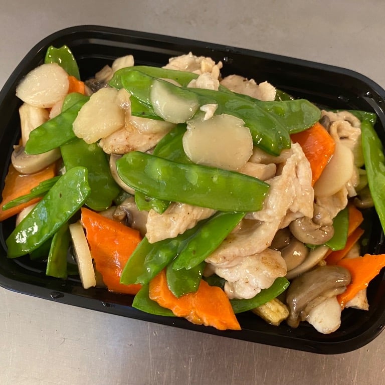 80. Chicken w. Snow Peas