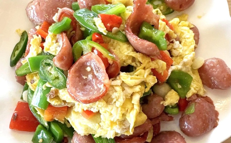 Stir Fried Sausage