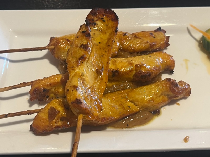 Chicken Satay (4 pcs)
