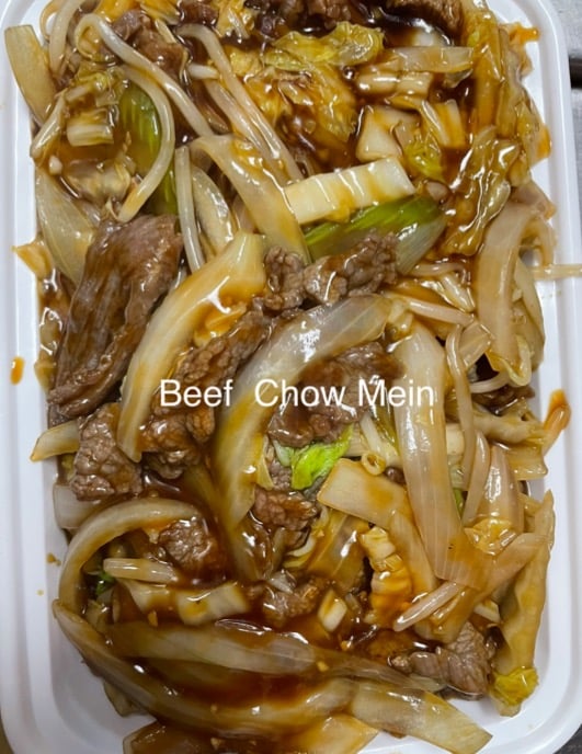 33. 牛炒面 Beef Chow Mein