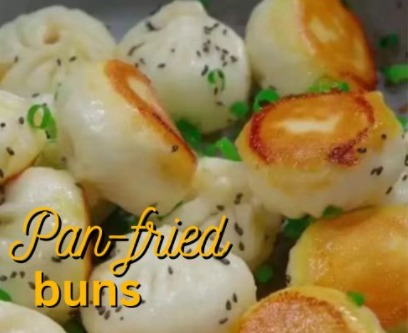 Pan-Fried Buns (10pcs) Shrimp