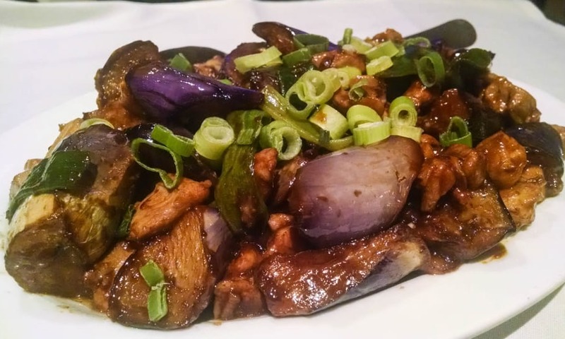 Chicken with Eggplant
