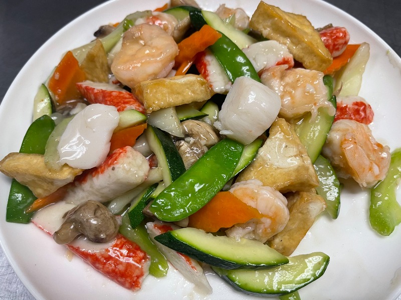 Seafood Tofu Delight Image