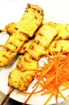 A03. Chicken Satay (4pcs)