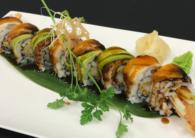 BentoFu Asian Diner & Sushi | S14 Black Dragon Roll | Signature Roll | Daily
