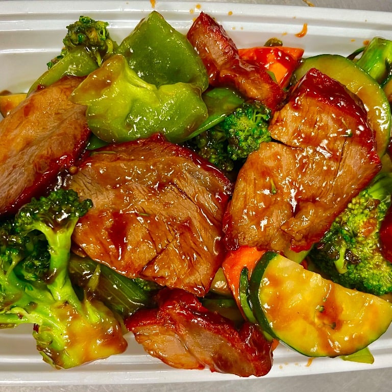 55. Roast Pork with Szechuan Sauce