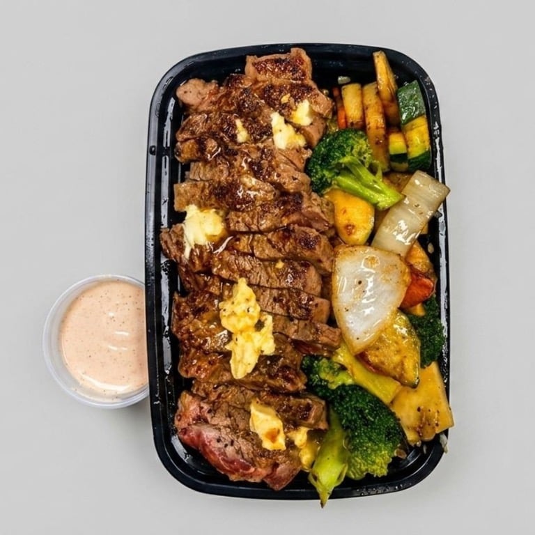 Teppanyaki New York Steak Plate