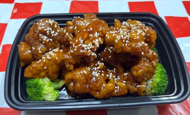 H 4. Sesame Chicken