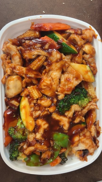 28. 杂菜鸡 Chicken w. Mixed Vegetables