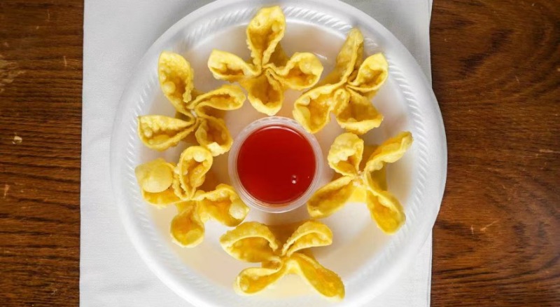 8.  Crab Rangoon