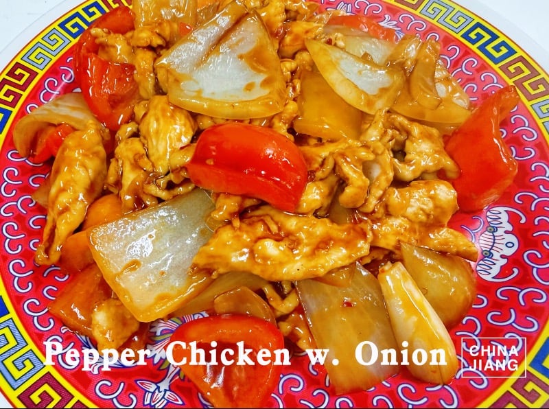 64. Pepper Chicken w. Onion 青椒鸡