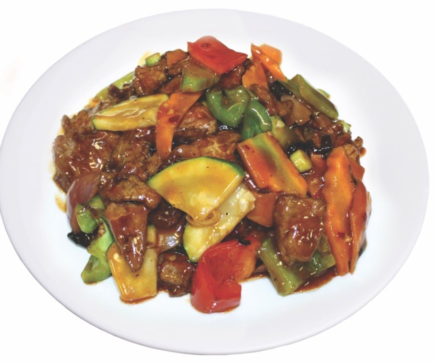 91. Beef in Black Bean Sauce<br>豆鼓牛