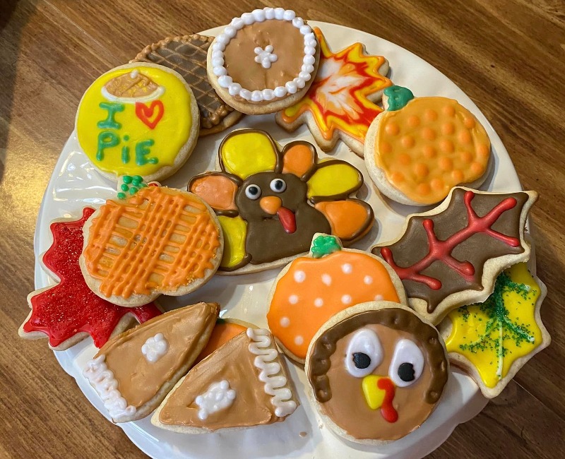 Fall Cookies - Assorted Dozen