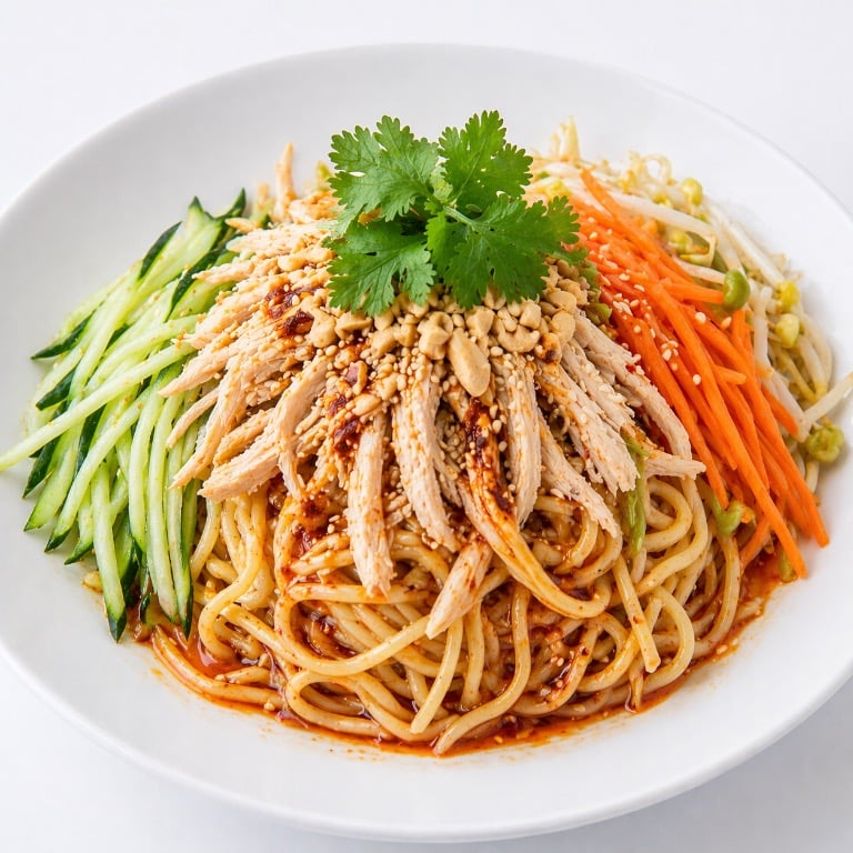 C08. Spicy Chicken Cold Noodles