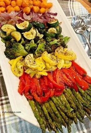 Roasted Vegetables Platter
