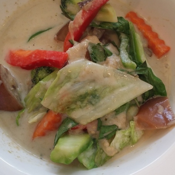VEGETARIAN GREEN CURRY Image