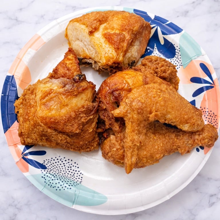 S1. Fried 1/2 Chicken