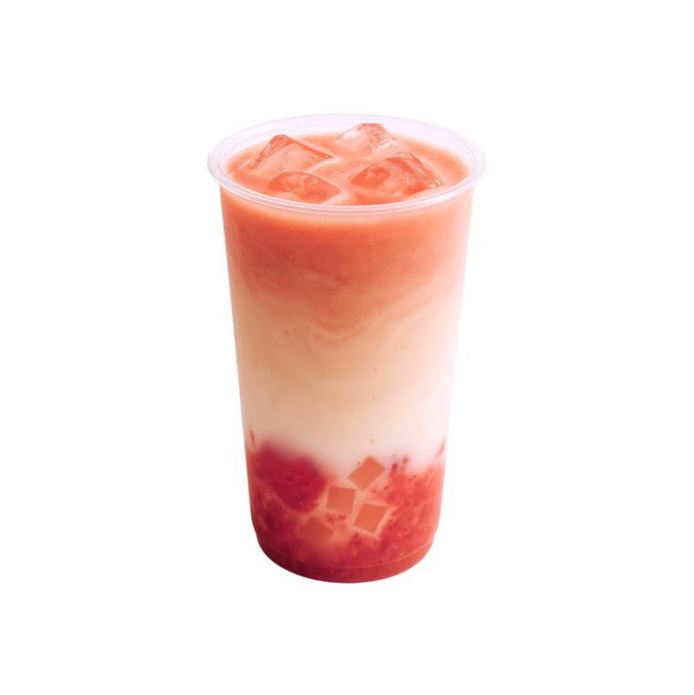 3. Strawberry Tea Latte 草莓茶拿铁