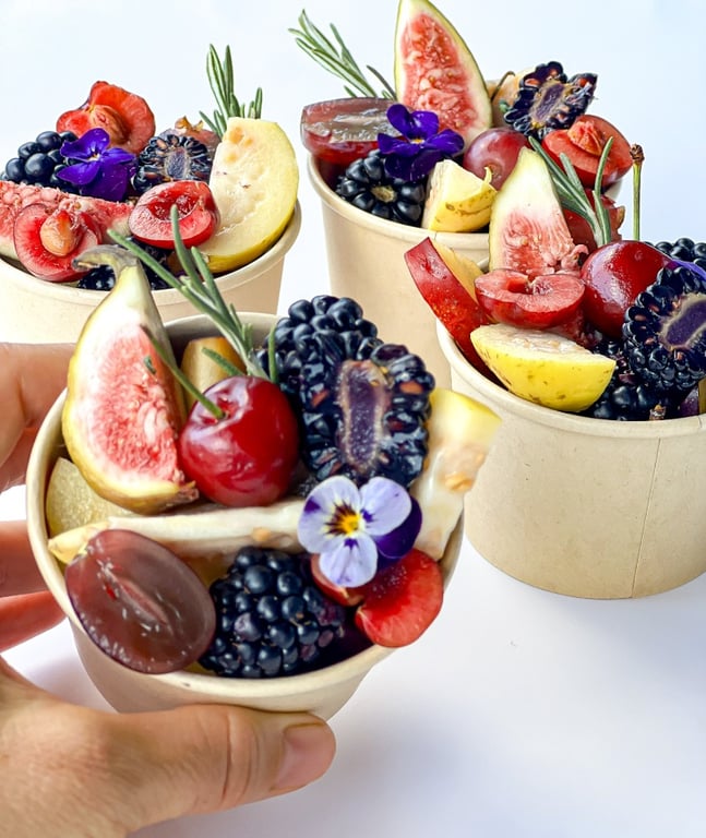 Mini-cups de fruits
