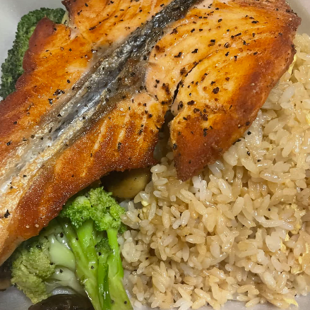 Hibachi Salmon