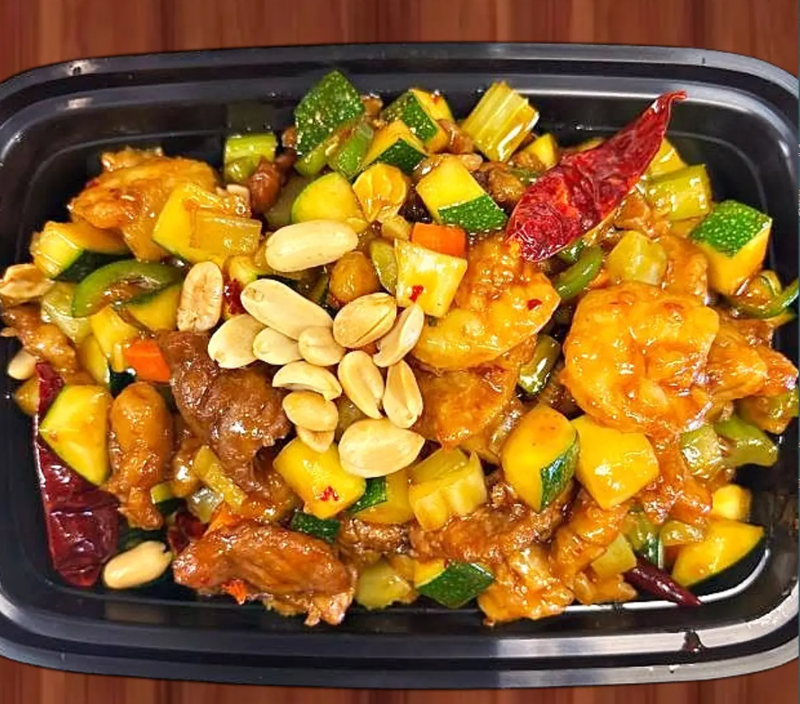 S8. 宫保三样 Kung Pao Combination