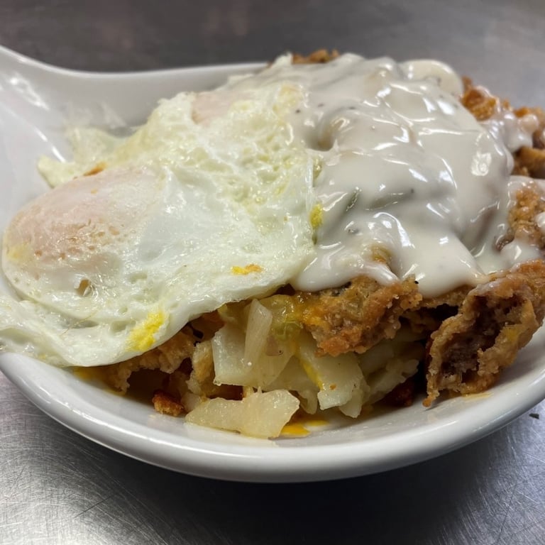 Country Fried Steak Skillet Image