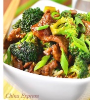 C28 Beef w. Broccoli Combo芥兰牛