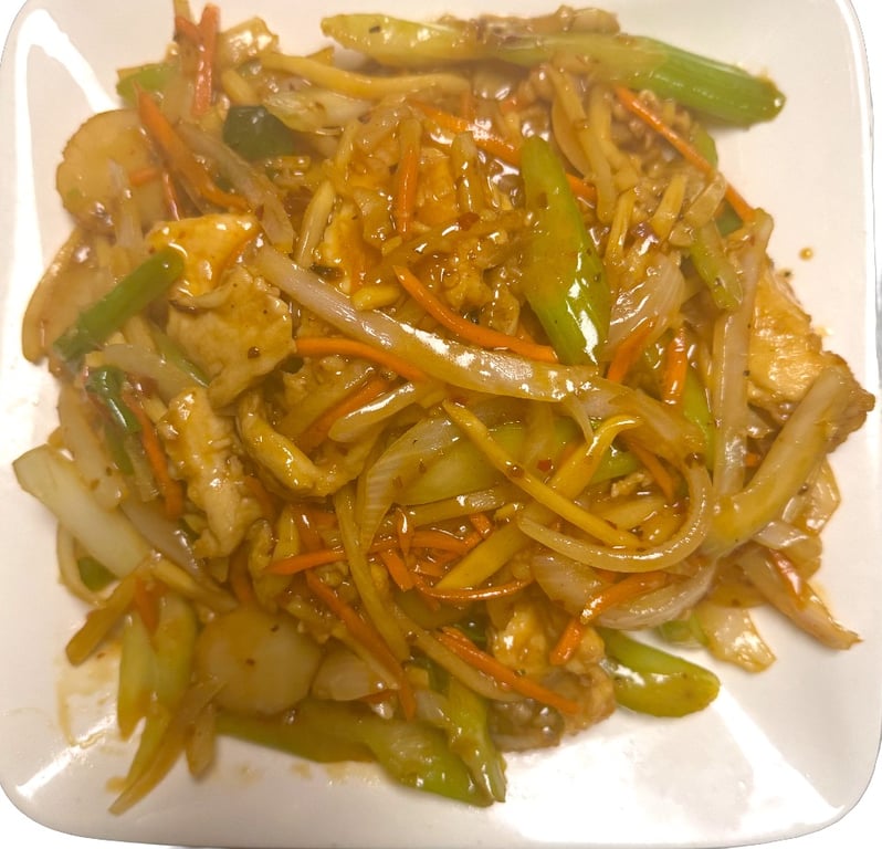 Chicken with Garlic Sauce