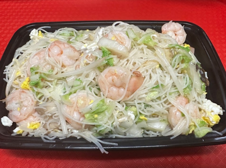 94. Shrimp Chow Mei Fun 虾炒米粉