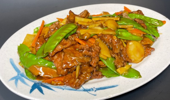 Beef with Snow Peas
