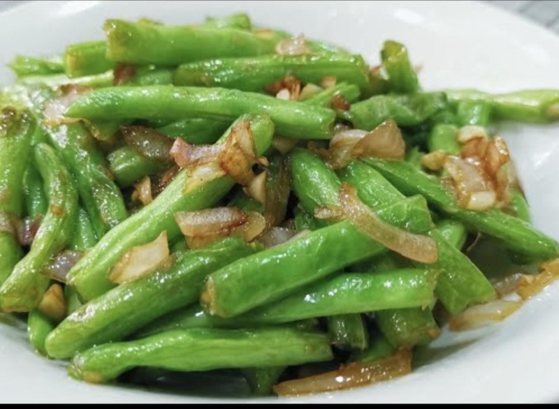 Sautéed Dry String Bean (Ground Pork)
