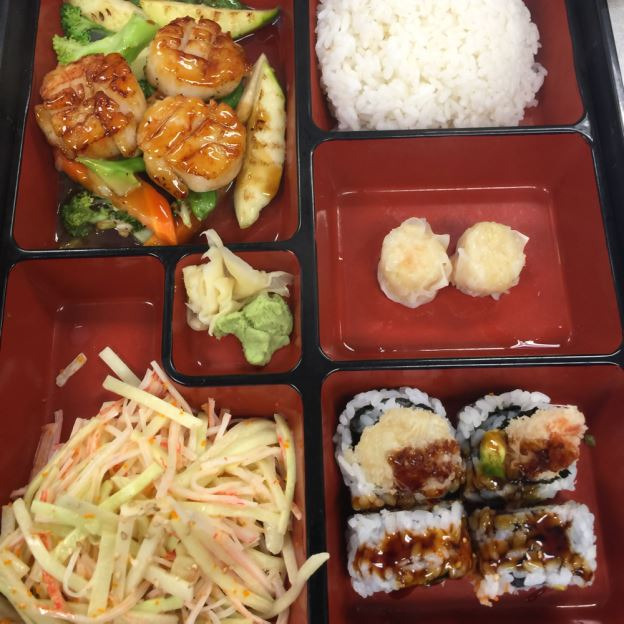 Teriyaki Scallop Bento Box