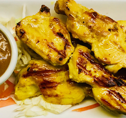 6) Chicken Sa-Tay (4 skewers) Image