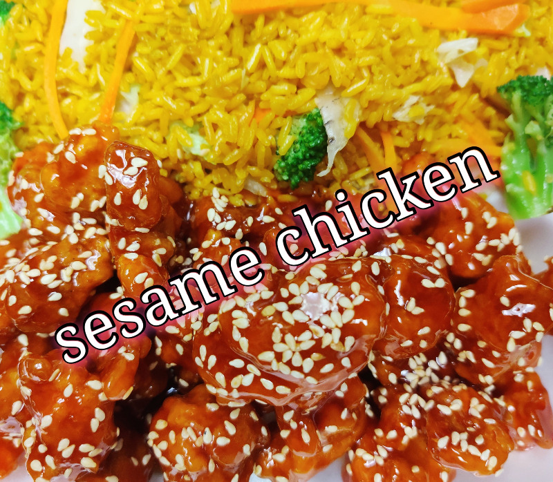 芝麻鸡 22. Sesame Chicken Image