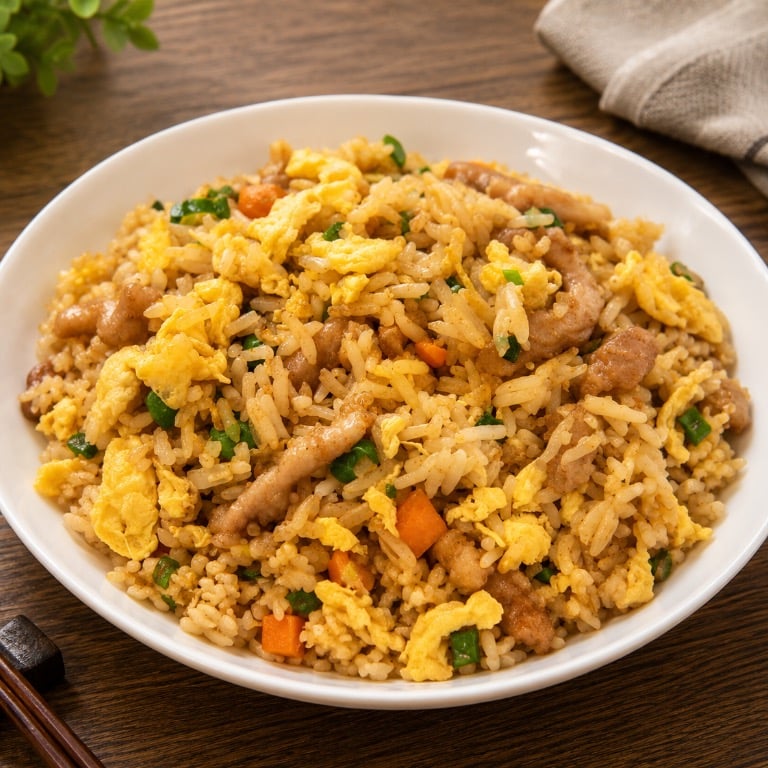 Pork Fried Rice 猪肉炒饭