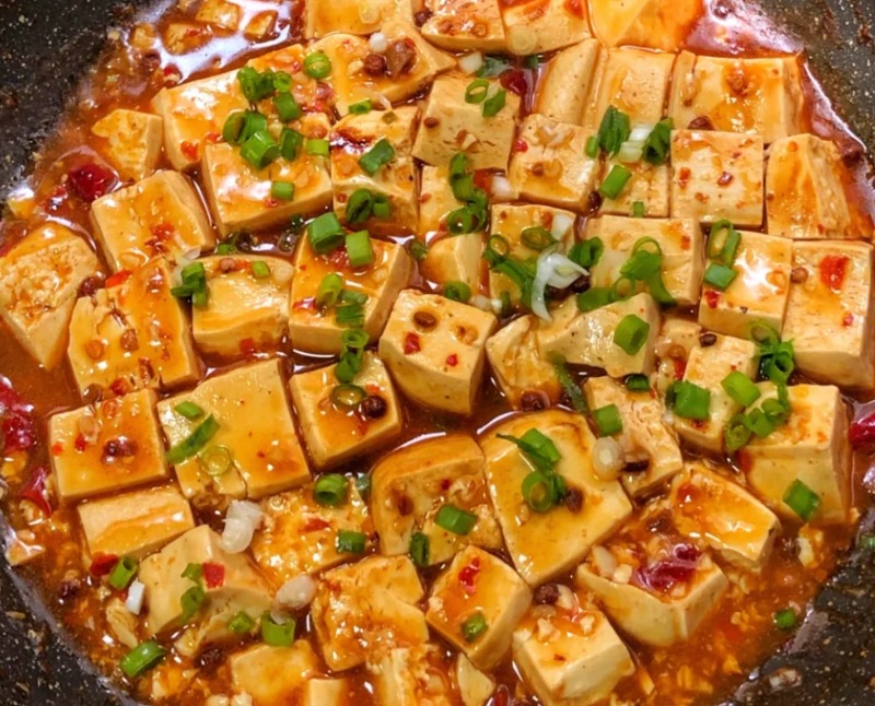 13. 素麻婆豆腐 Vegetarian Ma Po Tofu