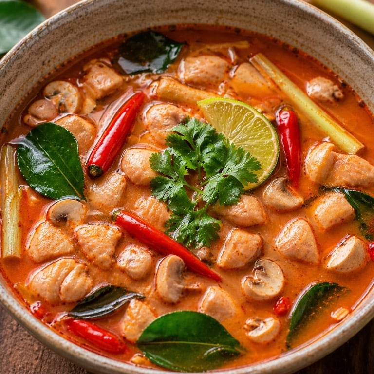 TO3. Tom Yum Chicken Soup