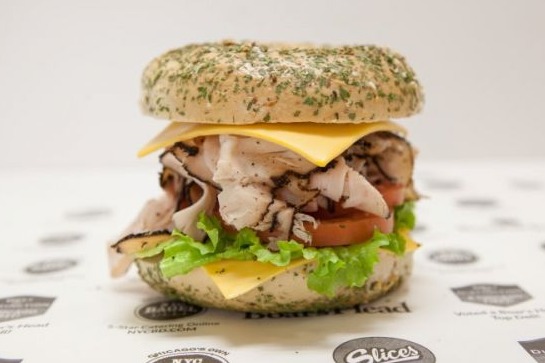 Turkey Pastrami Sandwich