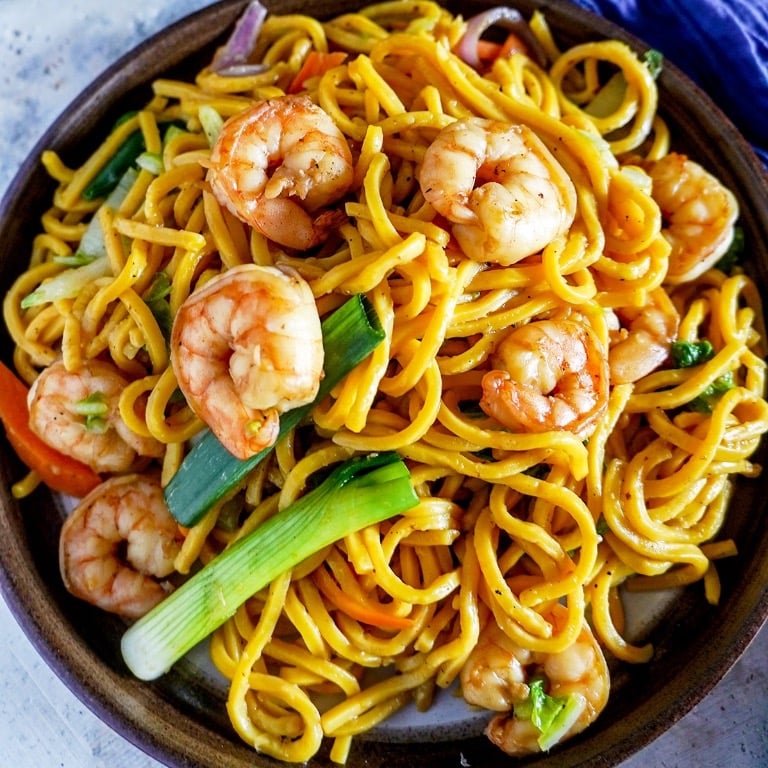 L10. Shrimp Lo Mein