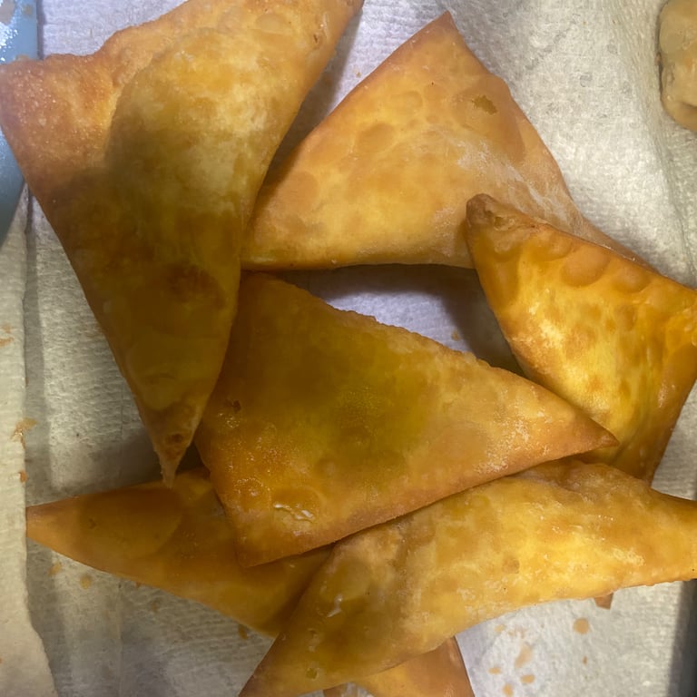 Crabmeat Rangoon (6) 蟹角