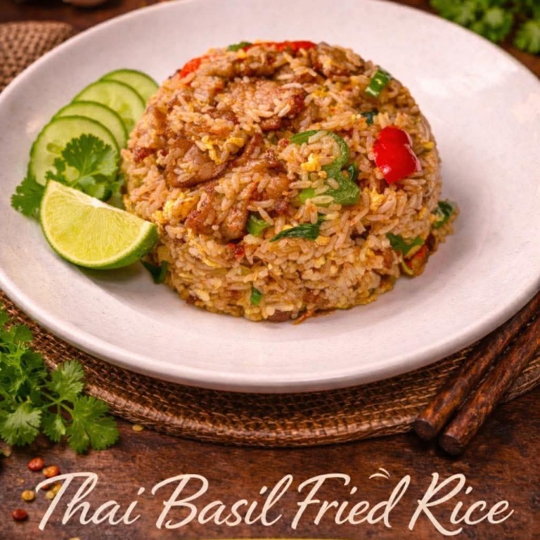 Thai Basil Fried Rice Lunch