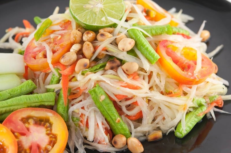 Papaya Salad (ส้มตำ)