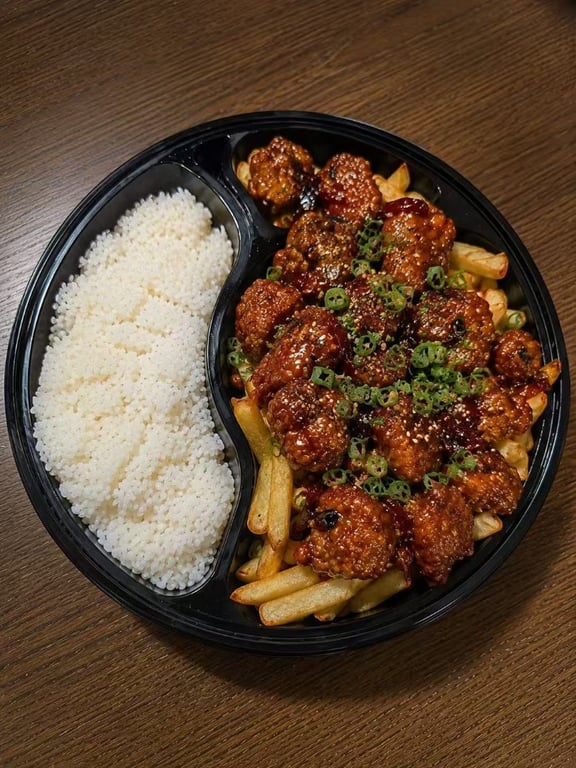 General Tso's Chicken Loaded Fries